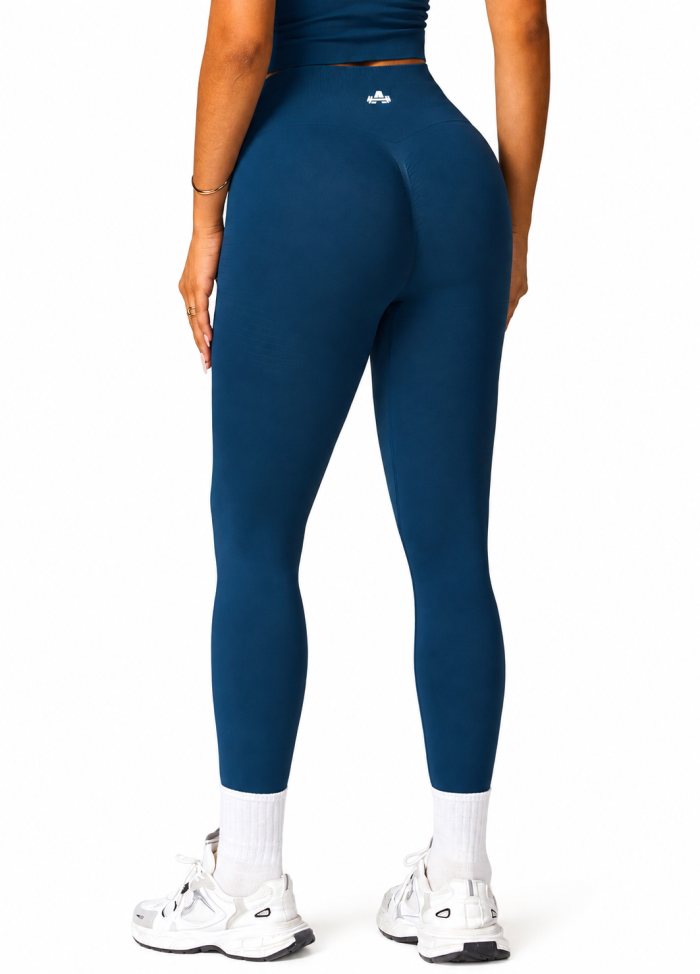 Essentials Sculpt Leggings Navy - Image 2
