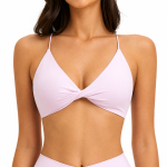 Halo Triangle Top Pink