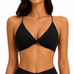 Halo Triangle Top Black
