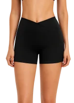 Halo V-Waist Shorts Black